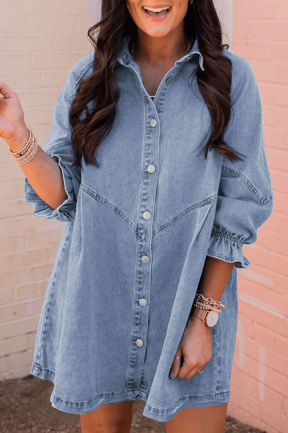 In My Denim Era Dress