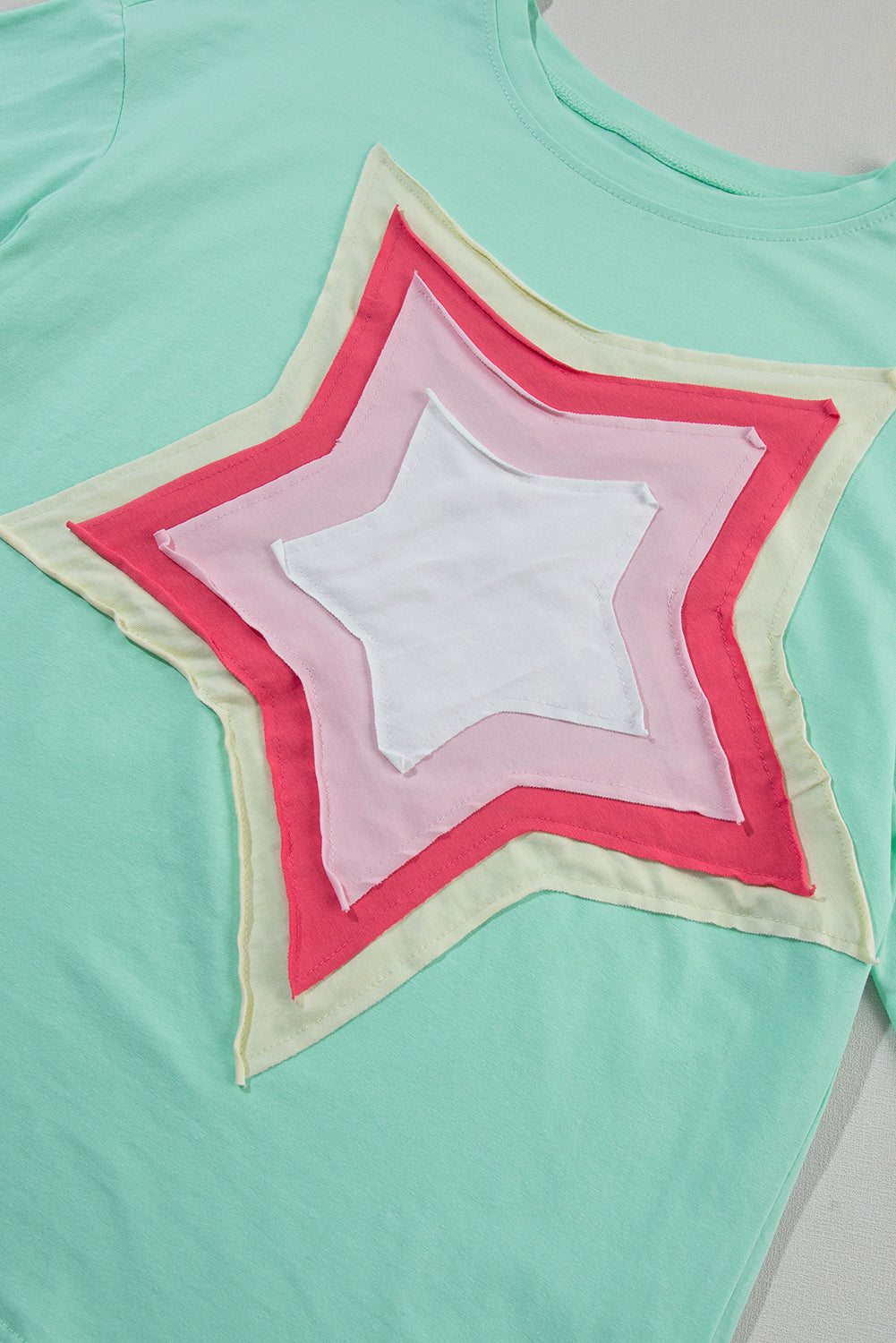 Aquamarine Star Tee