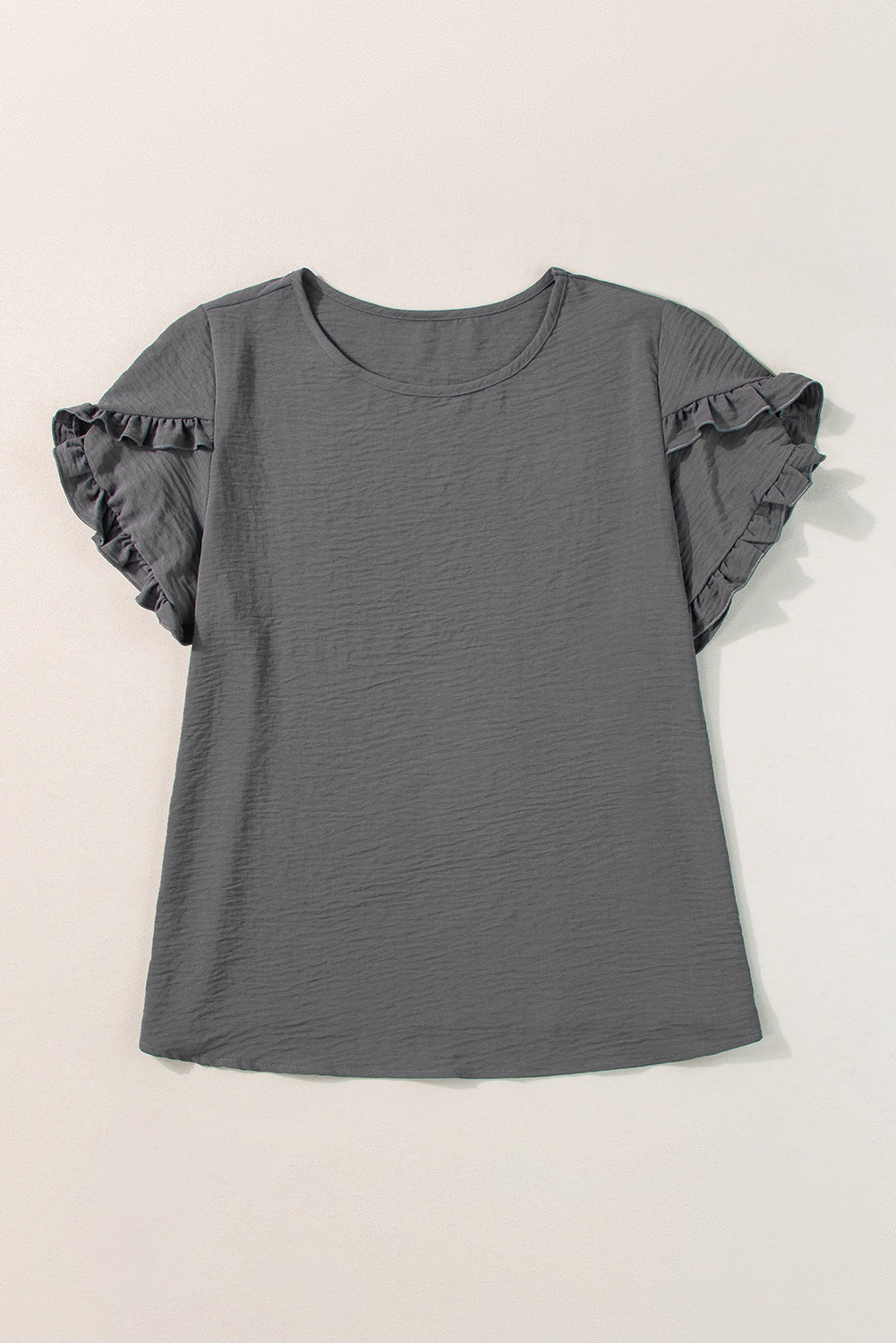 Everyday Ruffled Sleeve Top