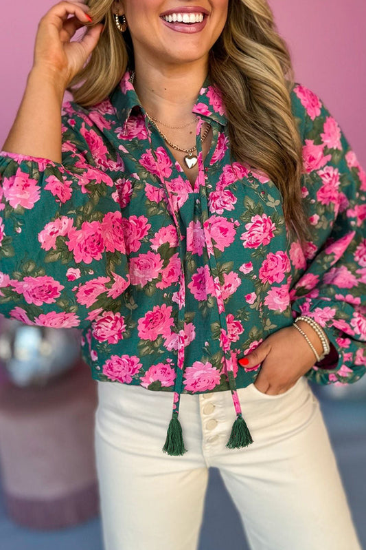 Emerald Rose Blouse