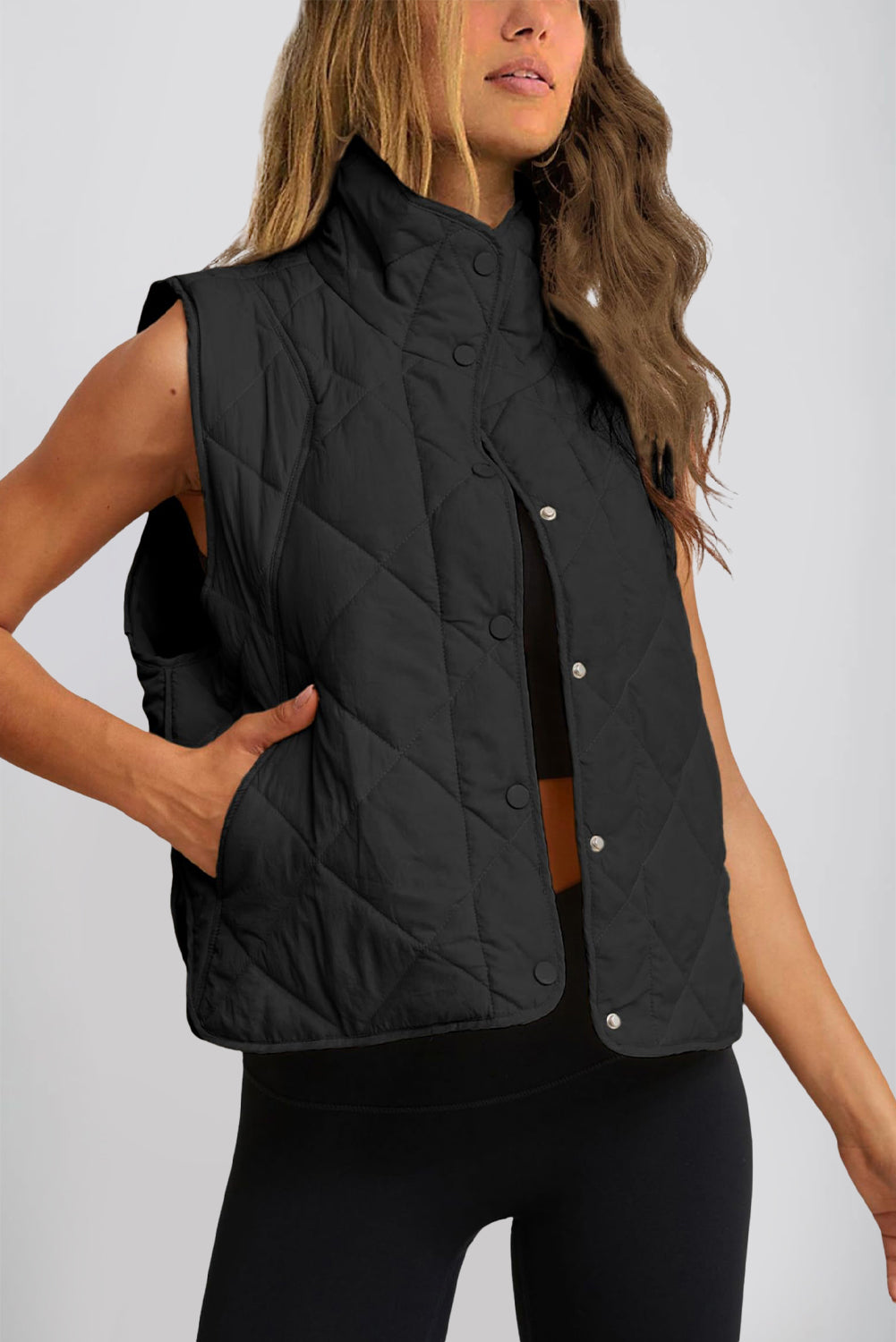 Quilted Puffy Vest