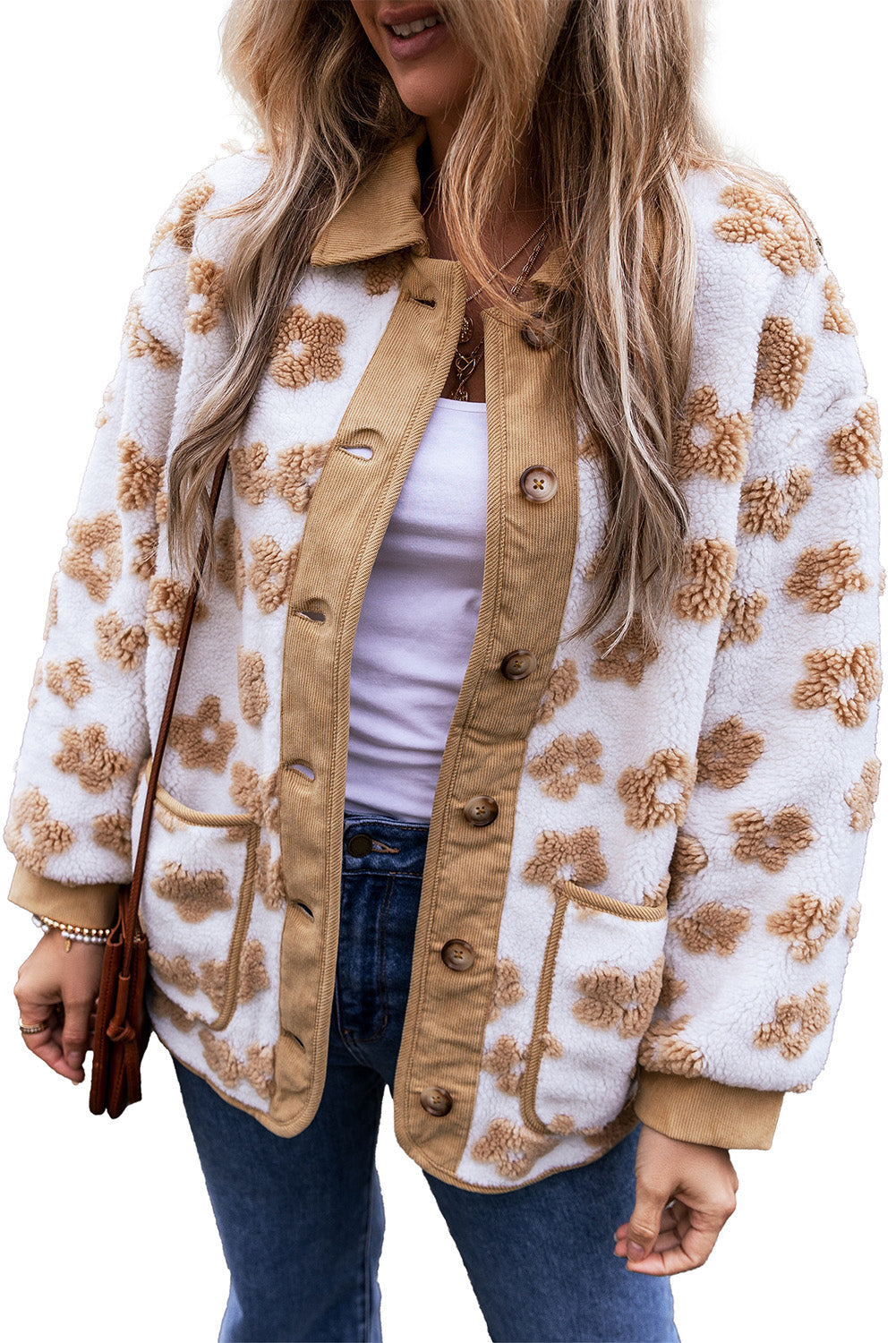 Flower Power Fleece Jacket