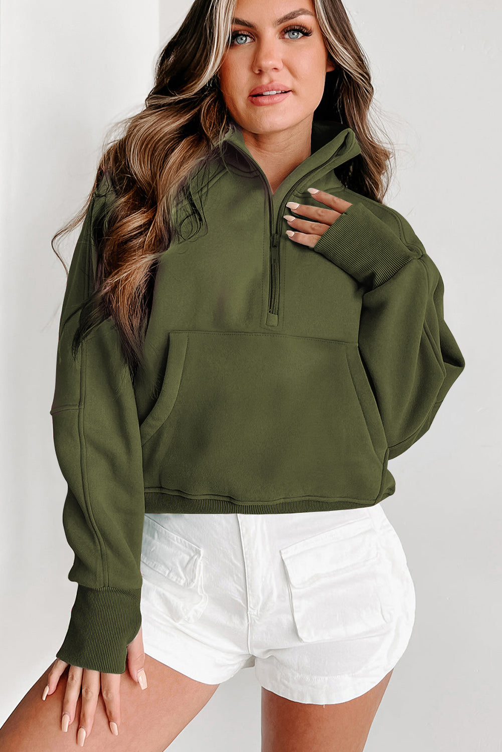 Quarter Zip Sweatshirt