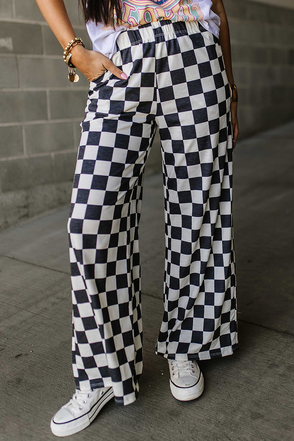 Checkered Pant