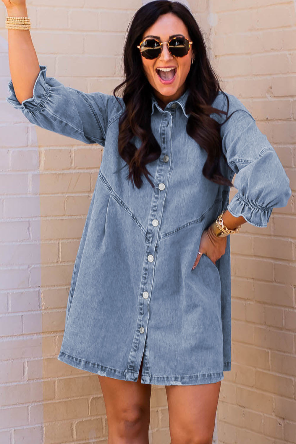 In My Denim Era Dress