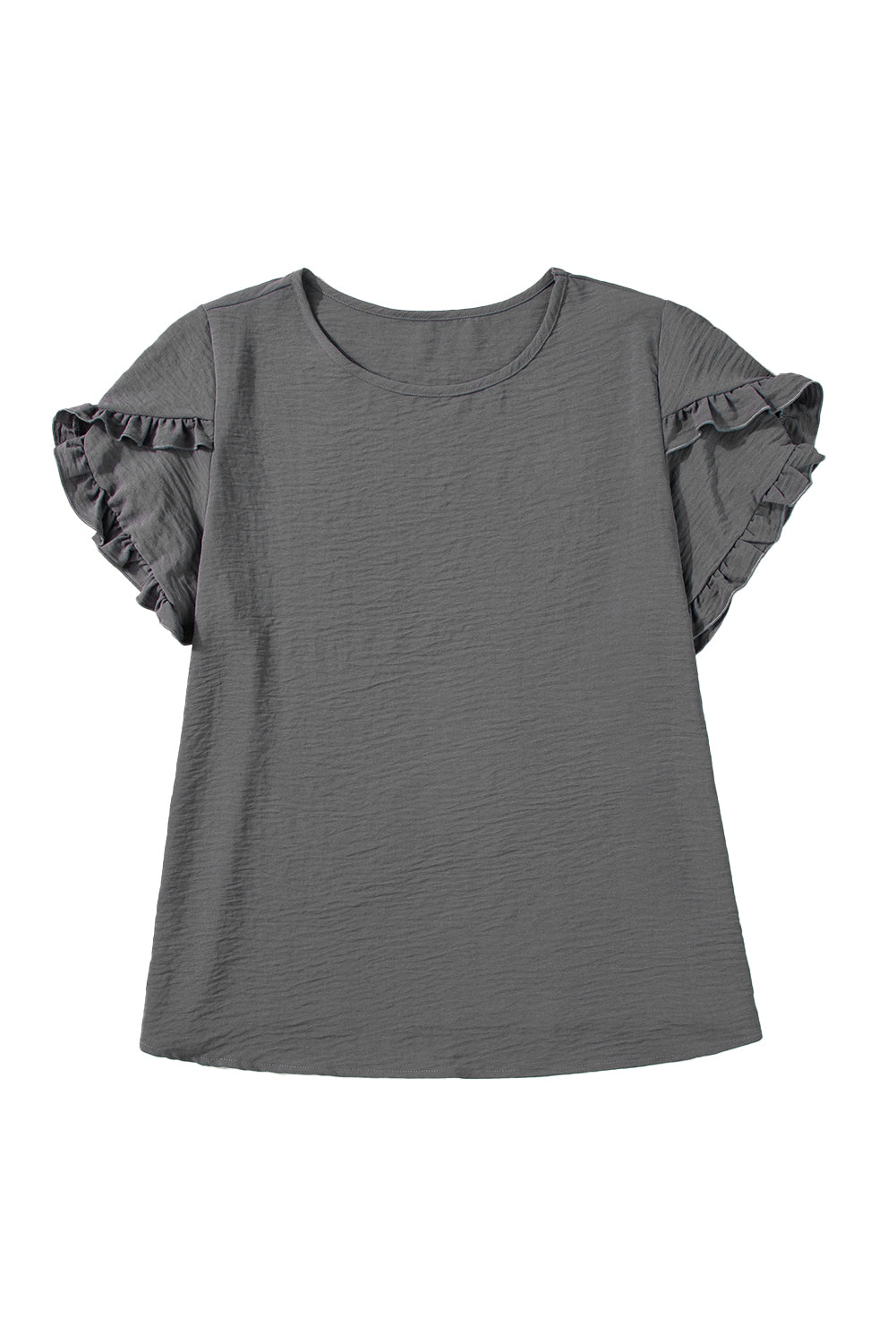 Everyday Ruffled Sleeve Top