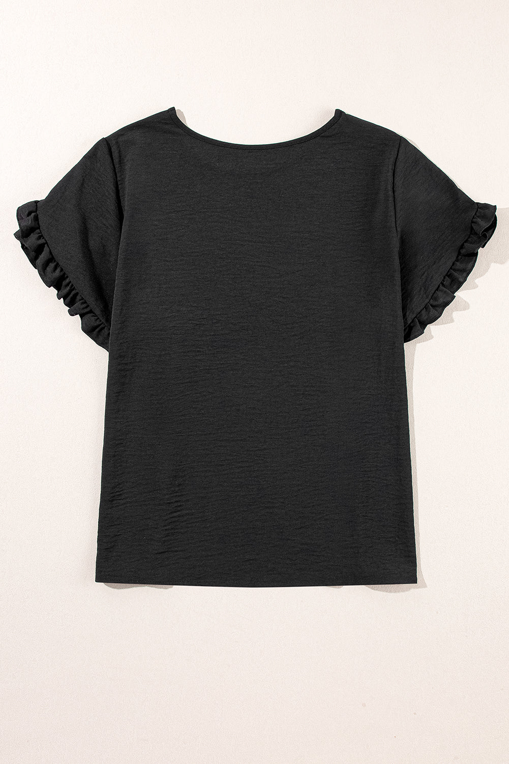 Everyday Ruffled Sleeve Top