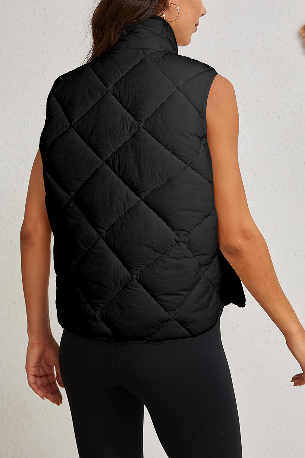 Quilted Puffy Vest