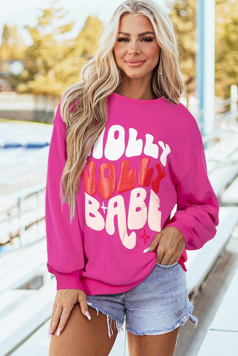 Holly Jolly Babe Sweatshirt