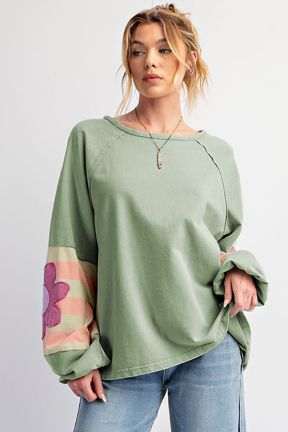 Dazed Raglan Sleeve Top