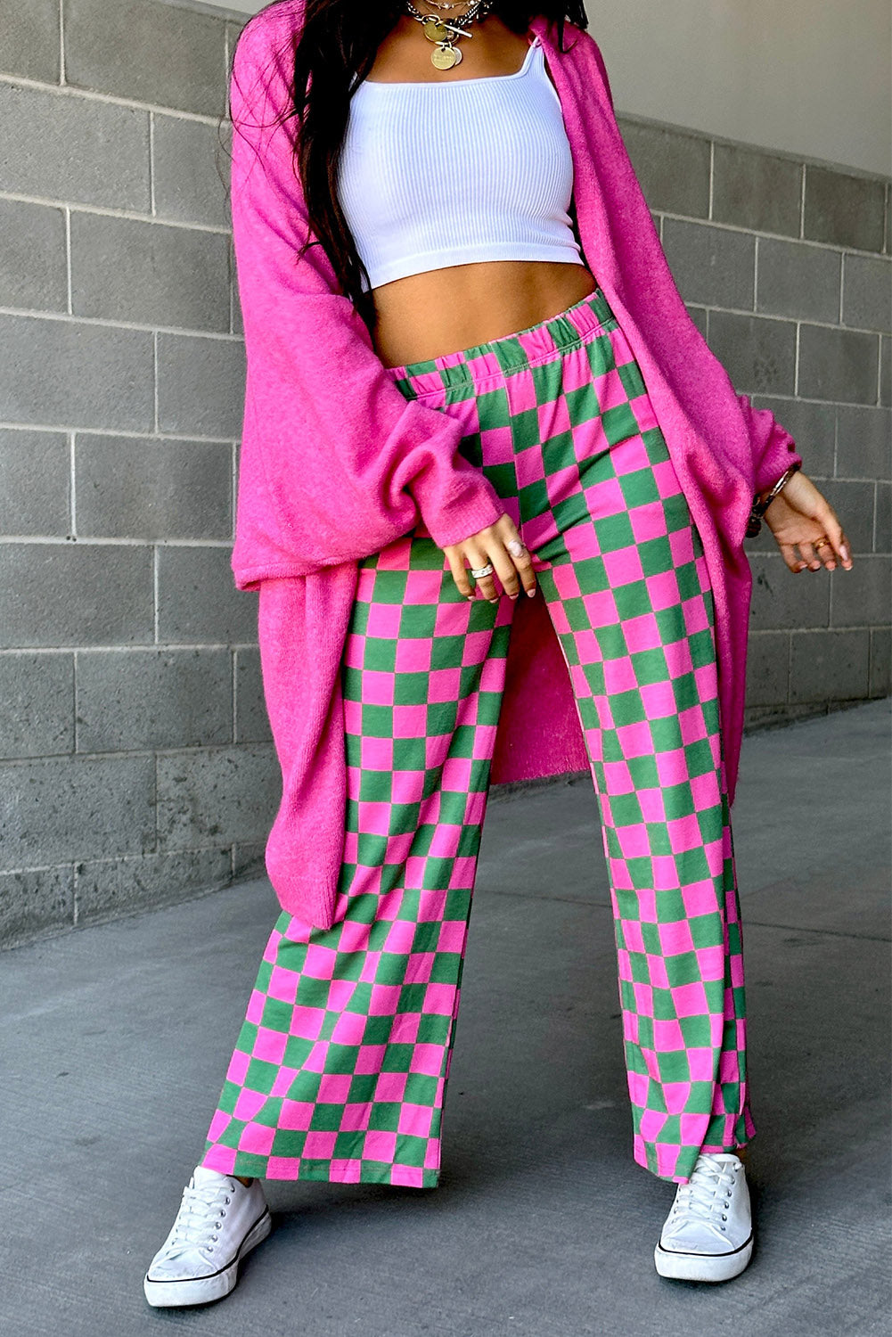 Checkered Pant