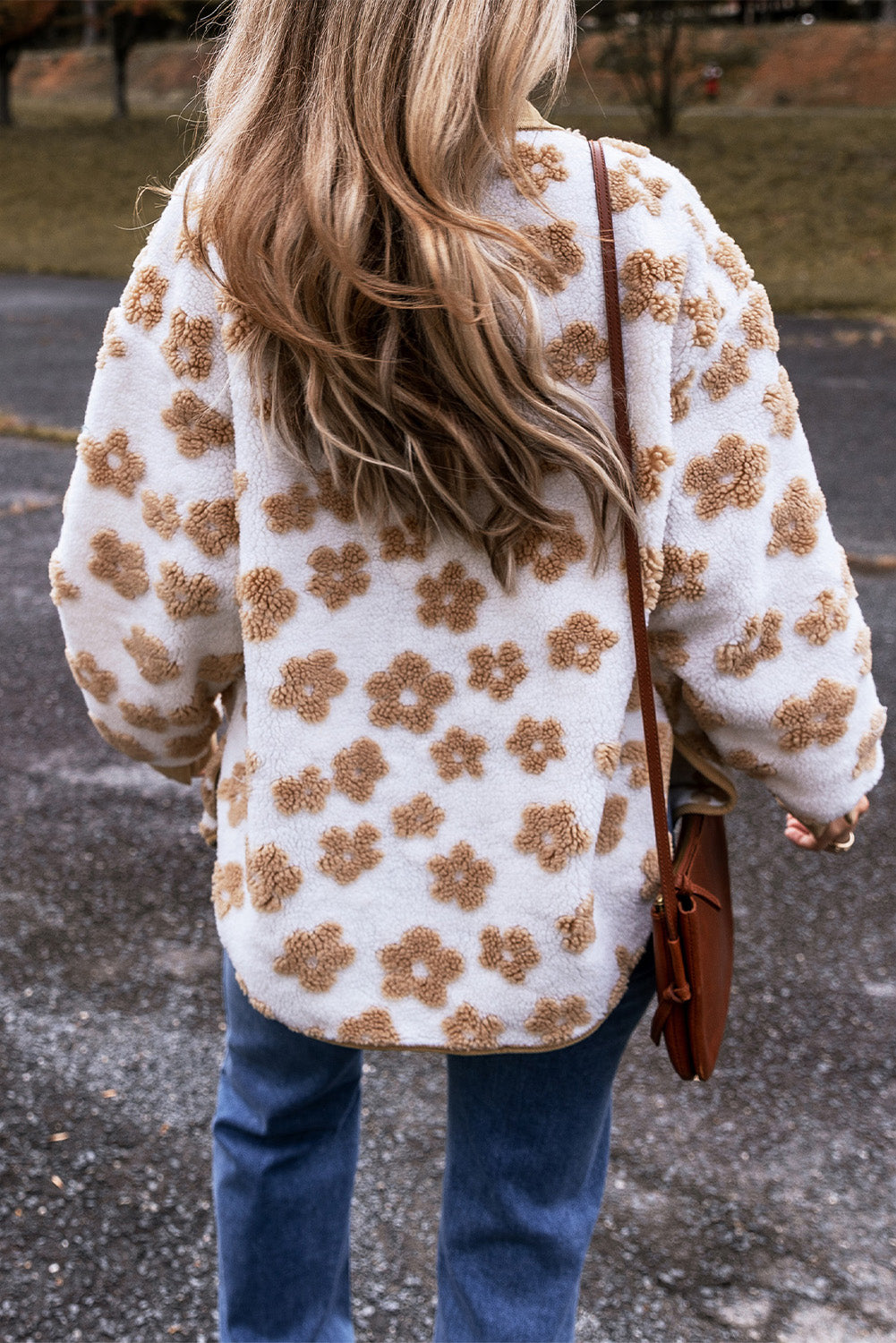 Flower Power Fleece Jacket