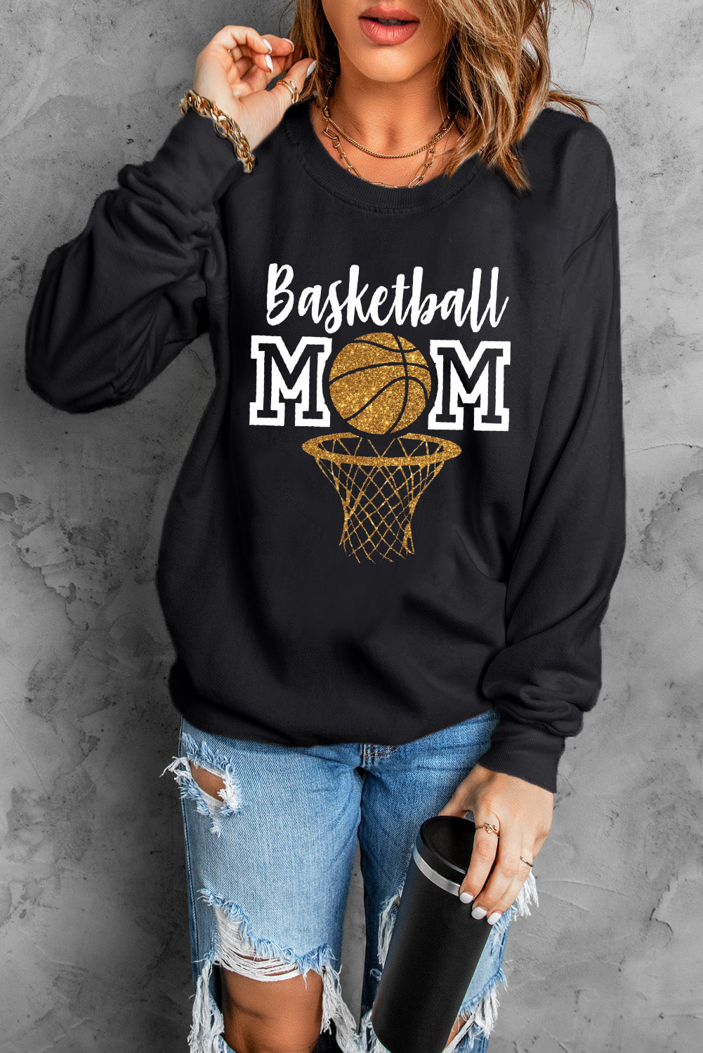 Basketball Mom Top