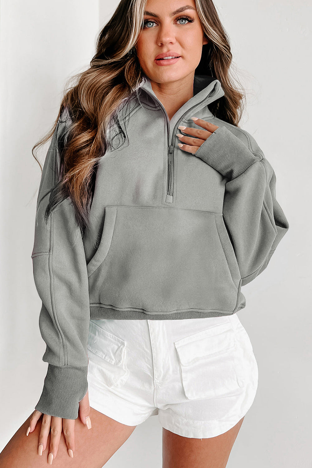 Quarter Zip Sweatshirt