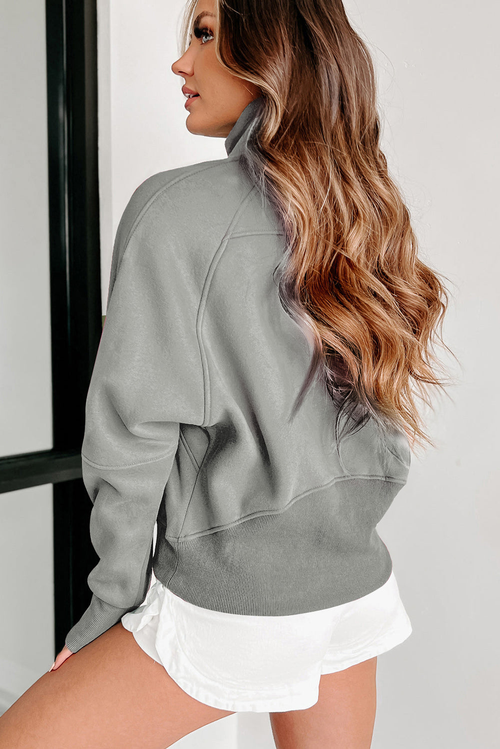 Quarter Zip Sweatshirt