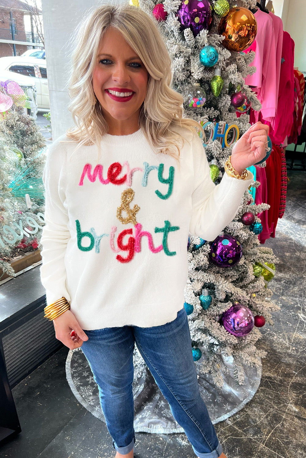 Merry & Bright Sweater