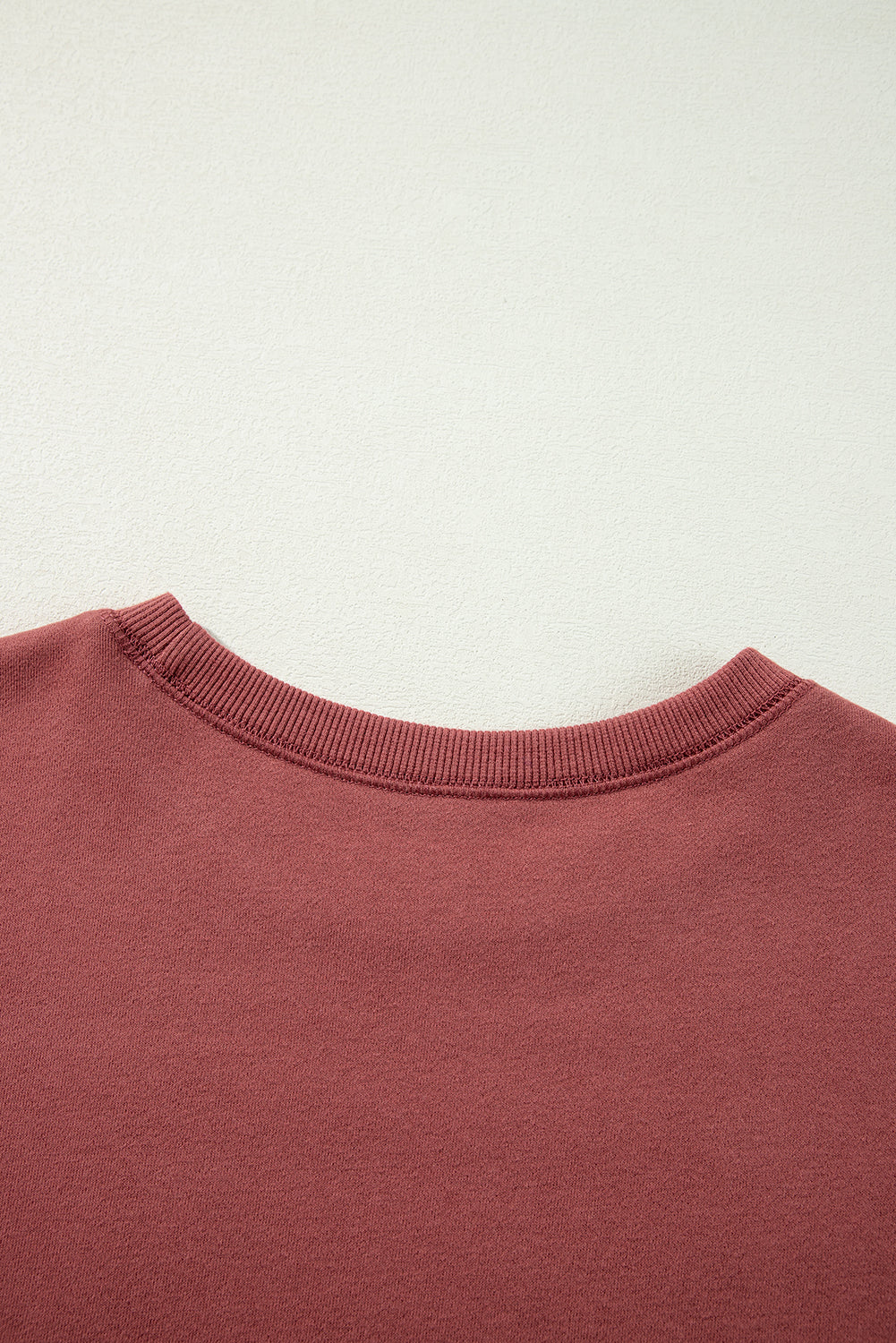 Two Tone Drop Shoulder Sweatshirt